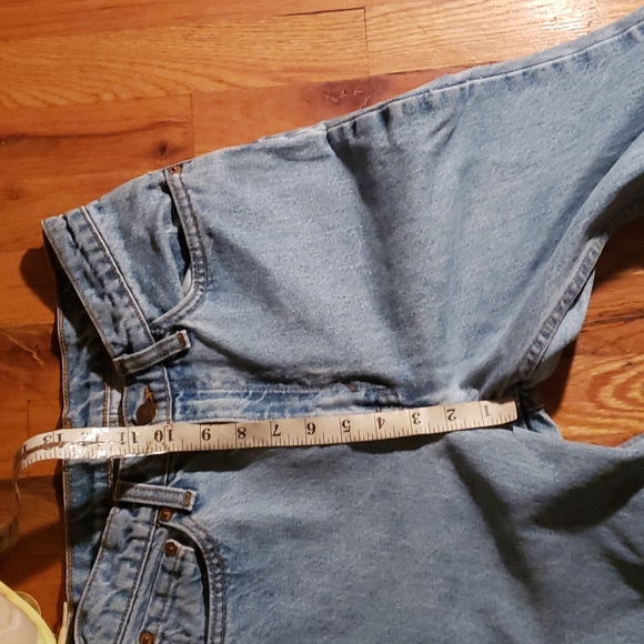Vtg 90s y2k tapered levis 512 high waist mom jeans - Picture 6 of 10